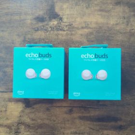 【新品】エコーバッズ echo buds ワイヤレスイヤフォン ホワイト✕2