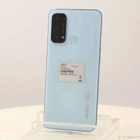 〔中古品〕 OPPO Reno5 A 128GB アイスブルー A101OP Y!mobile SIMフリー【295】