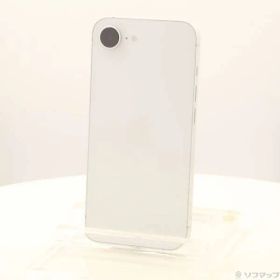〔中古品〕 iPhone16e 128GB ホワイト MD1R4J／A SIMフリー【297】