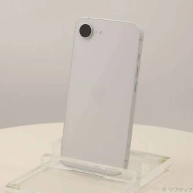 〔中古品〕 iPhone16e 128GB ホワイト MD1R4J／A SIMフリー【295】
