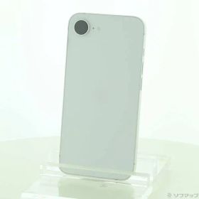 〔中古品〕 iPhone16e 128GB ホワイト MD1R4J／A SIMフリー【198】