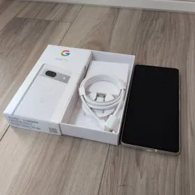 Google Pixel 7a 本体 ホワイト・ライムグリーン 充電ケーブル付き