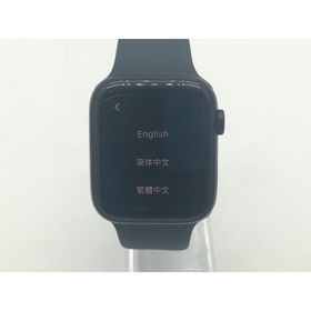 【中古】Apple Apple Watch SE2 44mm GPS ミッドナイトアルミニウムケース/ミッドナイトスポーツバンド(M/L) MRE93J/A【秋葉5号】保証期間１ヶ月【ランクB】