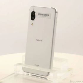 〔中古品〕 AQUOS sense3 ジャパネット版 64GB シルバーホワイト SHWHM Y!mobile【262】