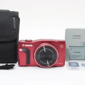 【希少極美品】Canon PowerShot SX700 HS レッド 驚異の光学30倍ズーム！スリムボディで旅行/イベントに最適！Wi-Fi/スマホ転送◎高画質コンデジ