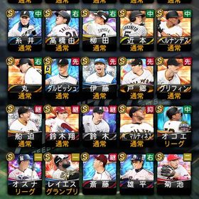 ダルビッシュ、高橋由伸、糸井、雄平自チームS1枚付き | プロスピAのアカウントデータ、RMTの販売・買取一覧