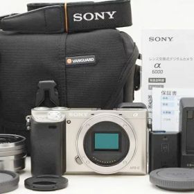 【中古】 『極美品』 Sony α6000 E PZ 16-50 OSS パワーズームレンズキット / ILCE-6000L / Sony / ソニー / ミラーレス一眼カメラ / レンズキット