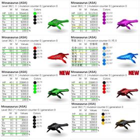 🎨 モササウルス全13カラー✨ 即納OK／高レベル・高ステ個体も多数出品中！ | ARK Survival Evolvedのアカウントデータ、RMTの販売・買取一覧