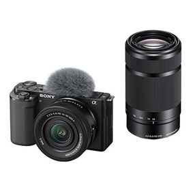 SONY VLOGCAM ZV-E10X ダブルズームレンズキット [ブラック]【お取り寄せ（5週から7週程度見込み）での入荷、発送】（2100000017820）