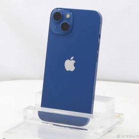 〔中古品〕 iPhone13 128GB ブルー MLNG3J／A SIMフリー【258】