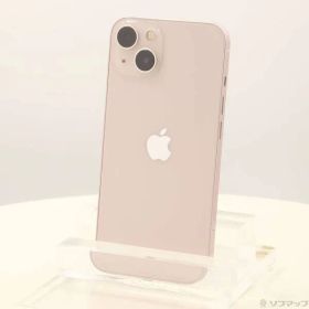 〔中古品〕 iPhone13 128GB ピンク MLNE3J／A SIMフリー【377】