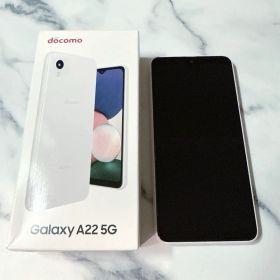 Galaxy A22 SC-56B simフリー docomo ホワイト