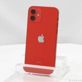 〔中古品〕 iPhone12 64GB プロダクトレッド MGHQ3J／A SIMフリー【368】