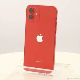 〔中古品〕 iPhone12 128GB プロダクトレッド MGHW3J／A SIMフリー【198】