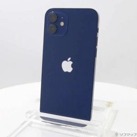 〔中古品〕 iPhone12 128GB ブルー MGHX3J／A SIMフリー【198】
