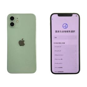Apple iPhone 12 128GB スマートフォン 5G SIMフリー デュアルカメラ グリーン MGHY3J/A 中古 T1