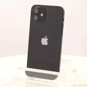 〔中古品〕 iPhone12 256GB ブラック MGJ03J／A SIMフリー【297】