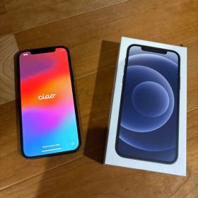 Apple iPhone 12 ブラック 本体 箱あり