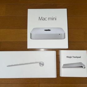 Mac mini (Late 2014) +ワイヤレスキーボード+トラックパッド