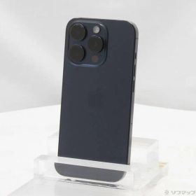 〔中古品〕 iPhone15 Pro 128GB ブルーチタニウム MTUA3J／A SIMフリー【368】