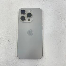 【尾張小牧店】 中古 Apple | アップル iPhone15 Pro カラー:シルバー 6.1インチ 本体のみ MTUF3J/A 354496313851323 256GB SIMフリー 【137】