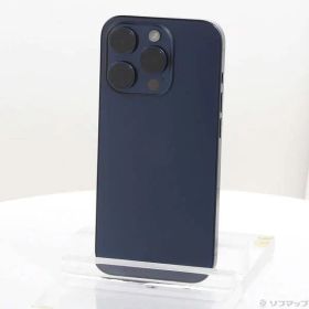 〔中古品〕 iPhone15 Pro 256GB ブルーチタニウム MTUG3J／A SIMフリー【251】