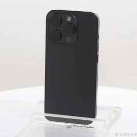 〔中古品〕 iPhone15 Pro 512GB ブラックチタニウム MTUH3J／A SIMフリー【258】