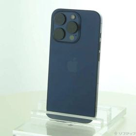 〔中古品〕 iPhone15 Pro 512GB ブルーチタニウム MTUL3J／A SIMフリー【258】