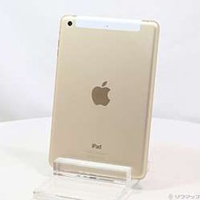 〔中古品〕 iPad mini 3 128GB ゴールド MGYU2J／A au ［7.9インチ液晶／Apple A7］〔中古品〕 iPad mini 3 128GB ゴールド MGYU2J／A au ［7.9インチ液晶／Apple A7］