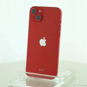 〔中古品〕 iPhone14 Plus 256GB プロダクトレッド MQ4P3J／A SIMフリー【349】