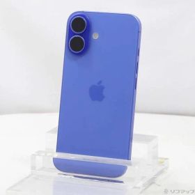〔中古品〕 iPhone16 256GB ウルトラマリン MYE03J／A SIMフリー【352】