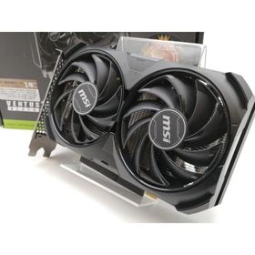 【中古】MSI GeForce RTX 4060 Ti VENTUS 2X BLACK 8G OC RTX4060Ti/8GB (GDDR6)【津田沼】保証期間１週間