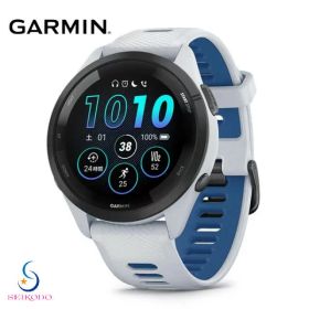 【2,000円OFFクーポン有！】 ガーミン GARMIN Forerunner 265 White フォアランナー265 010-02810-41 GPS ランニングウォッチ スマートウォッチ マラソン トライアスロン トレッドミル 筋トレ 心拍計 加速度計 睡眠計 健康管理 タッチスクリーン AMOLED