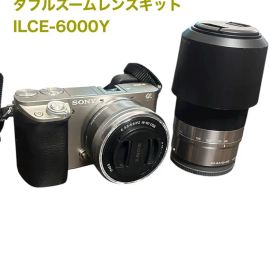 【極美品】SONY α6000 ダブルズームレンズキット ILCE-6000Y