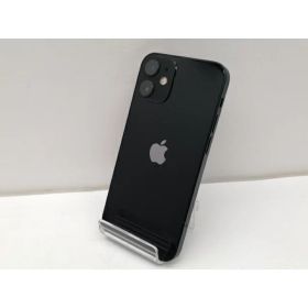 【中古】Apple au 【SIMロック解除済み】 iPhone 12 mini 64GB ブラック MGA03J/A【仙台イービーンズ】保証期間1週間【ランクC】