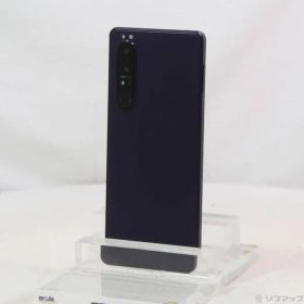 〔中古品〕 Xperia 1 III 256GB フロストパープル SOG03 auロック解除SIMフリー【344】