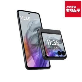 【新品】モトローラ motorola razr 50 メイン 6.9インチ/アウト 3.6インチ SIMフリースマートフォン/コアラグレイ PB230000JP 《納期約１－２週間》