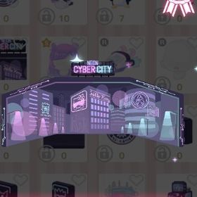 【４点セット】ネオンサイバーシティの壁 | ハロスイ(ハロースイートデイズ)のアカウントデータ、RMTの販売・買取一覧