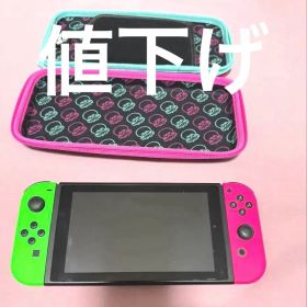 Nintendo Switch ネオンピンク/ネオングリーン 本体