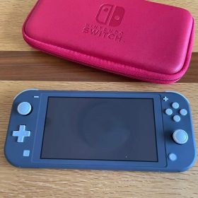 【3点セット】Switch Lite グレー 本体 + ケース + 充電器セット
