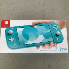 switch lite 本体 ターコイズ 中古品 f090