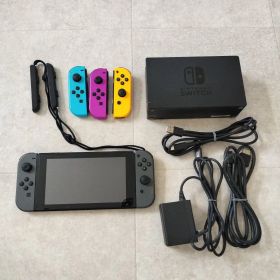 Nintendo Switch 本体 グレー/ジョイコン2セット