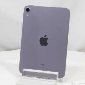 〔中古品〕 iPad mini 第6世代 256GB パープル MK7X3J／A Wi-Fi【348】