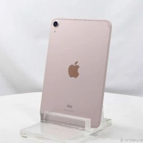 〔中古品〕 iPad mini 第6世代 256GB ピンク MLX93J／A docomoロック解除SIMフリー【258】