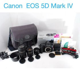 Canon EOS 5D Mark IV標準&望遠&単焦点トリプルレンズセット