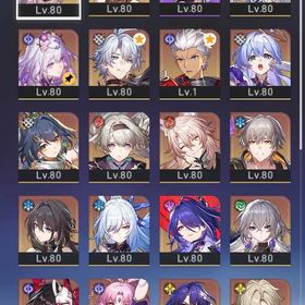 引退垢 アベンチュリン1凸 | 崩壊スターレイル(崩スタ)のアカウントデータ、RMTの販売・買取一覧