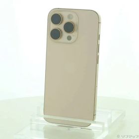 〔中古品〕 iPhone16 Pro 256GB デザートチタニウム MYN23J／A SIMフリー【258】