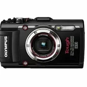 【中古】OLYMPUS デジタルカメラ STYLUS TG-3 Tough ブラック 1600万画素CMOS F2.0 15m防水 100kgf耐荷重 GPS+電子コンパス&内蔵Wi-Fi TG-3 BLK