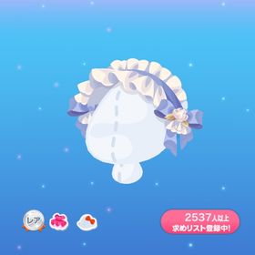 1点300円白い花飾りのヘッドドレス | ポケコロのアイテム、RMTの販売・買取一覧