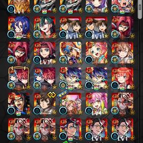 引退アカウント、強キャラ多数、キャラ追加（1、2枚目） | モンストのアカウントデータ、RMTの販売・買取一覧